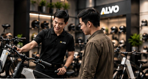Đội ngũ ALVO tư vấn sản phẩm cho đối tác